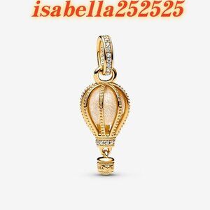 Pandora Sparkling Clear Hot Air Balloon Dangle Charm